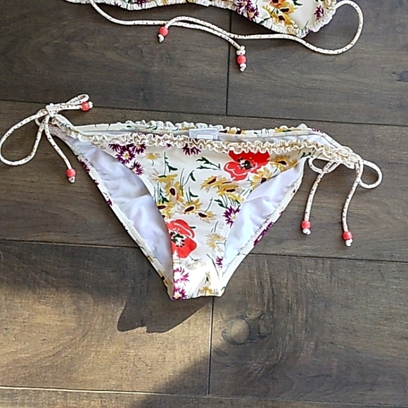 NEW JOVOVICH HANUK FLORAL BIKINI WOMANS XL - Picture 3 of 8